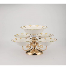 Поднос для фруктов и сладостей (5 тарелок) Fruit tray (1303-5) // [4] [108] (8 шт/ящ)