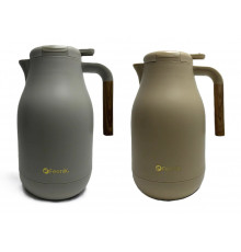 Термос-кувшин KD-200G (2л) (корпус - пластик, колба - КРАСНОЕ стекло) // [4] (12 шт/ящ)