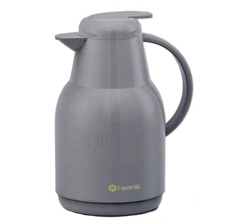 Термос-кувшин LJ-200 (2 л) (корпус - пластик, колба - КРАСНОЕ стекло) // [4] (12 шт/ящ)