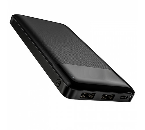 Зовнішній акумулятор HOCO J72 Easy travel power bank(10000mAh) Black (6931474738370)