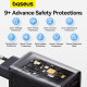 Мережевий зарядний пристрій з кабелем Baseus GaN6 Pro Fast Charger 2C+2U 65W  EU Cluster Black((With Type-C to Type-C 100W(20V/5A) 1m Black） (P10162701113-00)