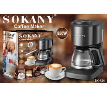 НЕТУ Кофеварка SOKANY SK-124 // [101] (8 шт/ящ)