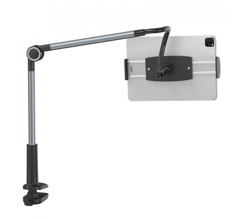 Тримач для планшету Baseus Otaku life rotary adjustment lazy holder Pro（Applicable for phone/ ipad) gray (LUZQ000013)