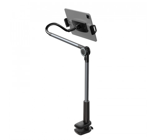 Тримач для планшету Baseus Otaku life rotary adjustment lazy holder Pro（Applicable for phone/ ipad) gray (LUZQ000013)
