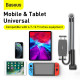 Тримач для планшету Baseus Otaku life rotary adjustment lazy holder Pro（Applicable for phone/ ipad) gray (LUZQ000013)