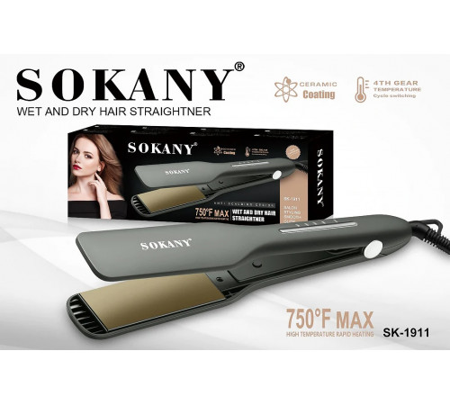 Утюжок SOKANY SK-1911 // [101] (60 шт/ящ)