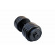 Гантель разборная с пластиковым покрытием RN-Sport Long 18 кг