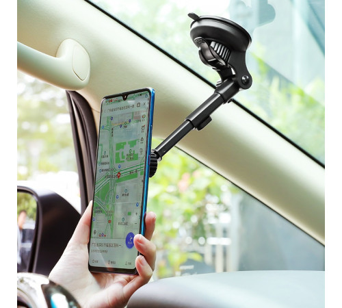 Автотримач для телефона BOROFONE BH21 Vanda magnetic in-car phone holder for center console windshield (6931474718846)