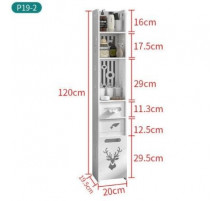 НЕТУ Полка стелаж в ваную PK-08 (120cm*20cm*20cm) // [602] (10 шт/ящ)