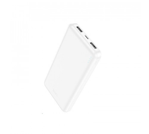 Зовнішній акумулятор HOCO J100 High-ranking power bank(10000mAh) White (6931474783578)