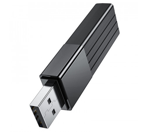 USB-хаб HOCO HB20 Mindful 2-in-1card reader(USB2.0) Black (6931474735201)