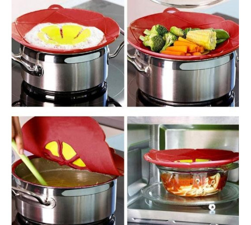 НЕТУ Крышка силиконовая невыкипайка (KS-72) // [108] (70 шт/ящ)