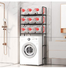 НЕТУ Полка над стиральной машиной SKLM-18 (металл-пластик.) // [403] (16 шт/ящ)