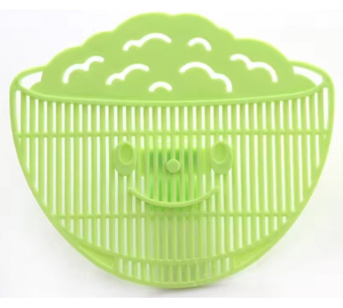 РАСПРОДАЖА Сито-фильтр для слива воды с кастрюль (комплект 3 шт) ("Смайлик") // [108] (200 шт/ящ)