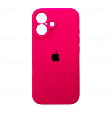 Чохол для смартфона Silicone Full Case AA Camera Protect for Apple iPhone 16 23,Shiny Pink (FullAAi16-23)