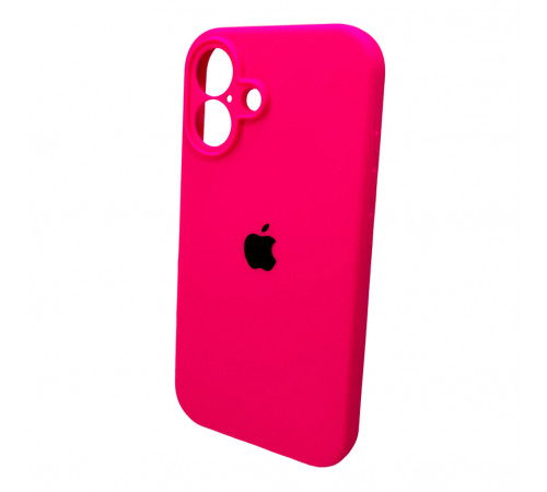Чохол для смартфона Silicone Full Case AA Camera Protect for Apple iPhone 16 23,Shiny Pink (FullAAi16-23)