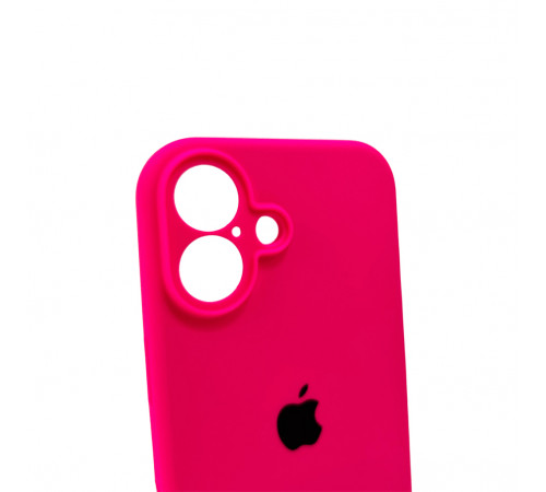 Чохол для смартфона Silicone Full Case AA Camera Protect for Apple iPhone 16 23,Shiny Pink (FullAAi16-23)