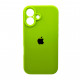 Чохол для смартфона Silicone Full Case AA Camera Protect for Apple iPhone 16 24,Shiny Green (FullAAi16-24)