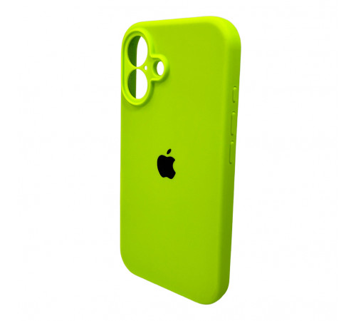 Чохол для смартфона Silicone Full Case AA Camera Protect for Apple iPhone 16 24,Shiny Green (FullAAi16-24)