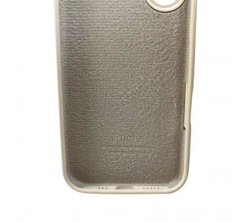 Чохол для смартфона Silicone Full Case AA Camera Protect for Apple iPhone 16 9,Antique White (FullAAi16-9)