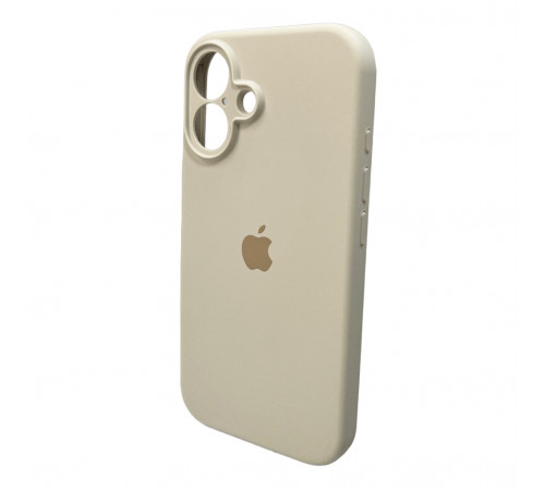 Чохол для смартфона Silicone Full Case AA Camera Protect for Apple iPhone 16 9,Antique White (FullAAi16-9)
