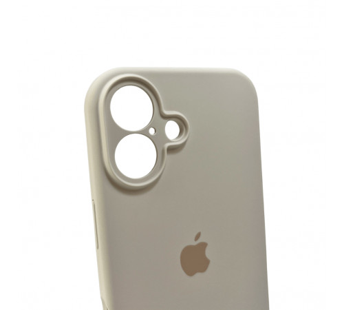 Чохол для смартфона Silicone Full Case AA Camera Protect for Apple iPhone 16 9,Antique White (FullAAi16-9)