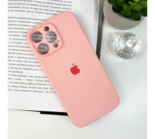 Чохол для смартфона Silicone Full Case AA Camera Protect for Apple iPhone 16 Pro 41,Pink (FullAAi16P-41)