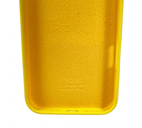 Чохол для смартфона Silicone Full Case AA Camera Protect for Apple iPhone 16 Pro Max 56,Sunny Yellow (FullAAi16PM-56)