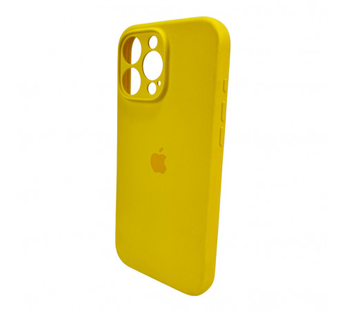 Чохол для смартфона Silicone Full Case AA Camera Protect for Apple iPhone 16 Pro Max 56,Sunny Yellow (FullAAi16PM-56)
