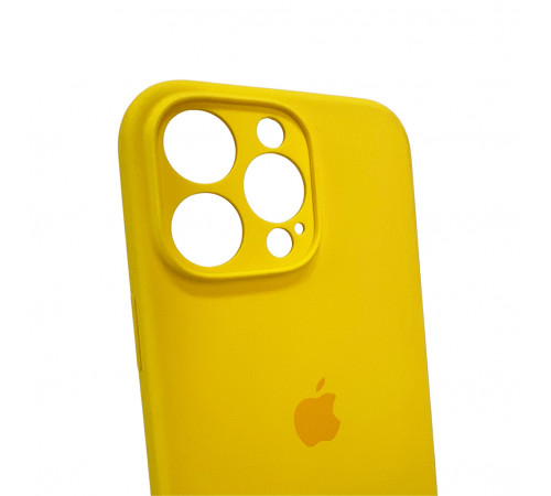 Чохол для смартфона Silicone Full Case AA Camera Protect for Apple iPhone 16 Pro Max 56,Sunny Yellow (FullAAi16PM-56)