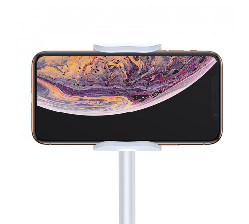 Тримач для телефона Baseus Unlimited adjustment lazy phone holder silver (SULR-0S)