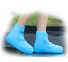 Бахилы силиконовые на обувь от воды и грязи 588 (Белый) (S/M/XL/2XL) // [309] (60 шт/ящ)