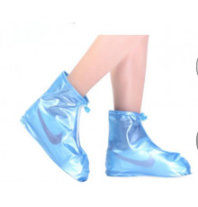 Бахилы силиконовые на обувь от воды и грязи A5 (Бело-прозрачный) (S/2XL/3XL) // [309] (200 шт/ящ)