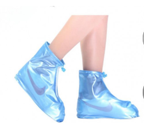 Бахилы силиконовые на обувь от воды и грязи A5 (Бело-прозрачный) (S/2XL/3XL) // [309] (200 шт/ящ)
