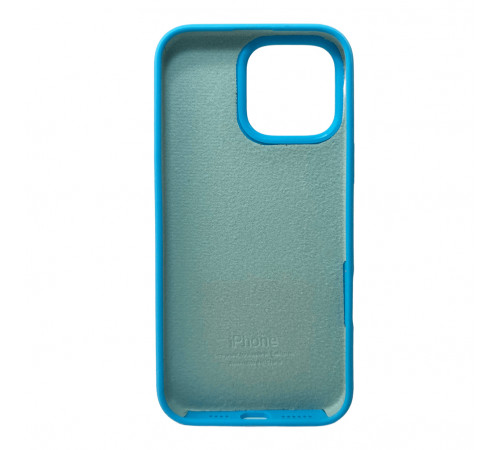 Чохол для смартфона Silicone Full Case AA Open Cam for Apple iPhone 16 Pro 38,Surf Blue (FullOpeAAi16P-38)