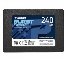 Накопичувач SSD Patriot Burst Elite 240GB 2.5" 7mm SATAIII TLC 3D (PBE240GS25SSDR)