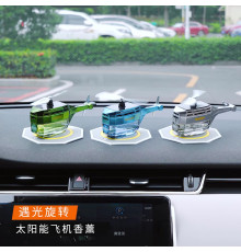 Автомобильный ароматизатор "Вертолёт" (Vert-02) (с раздуванием на солнечной панели) // [108] (4 блока по 12 шт итого 48 шт/ящ)