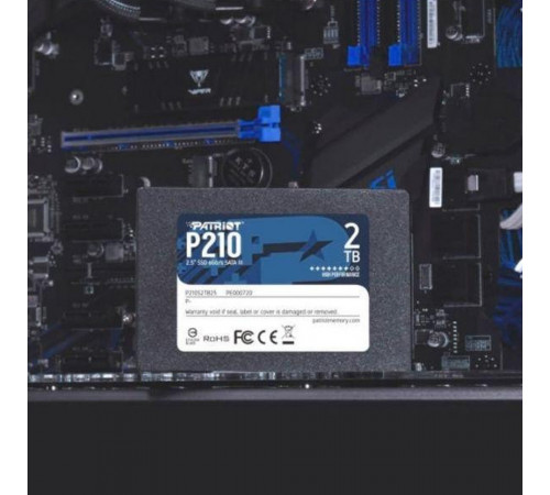 Накопичувач SSD Patriot P210 2TB 2.5" 7mm SATAIII 3D QLC (P210S2TB25)