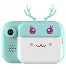 НЕТУ Детский фотоаппарат мгновенной печати фото (C11) "Рожки" (3 рулона) // [403] (40 шт/ящ)