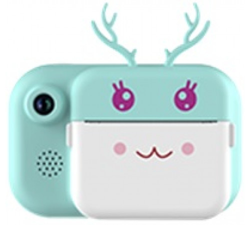 НЕТУ Детский фотоаппарат мгновенной печати фото (C11) "Рожки" (3 рулона) // [403] (40 шт/ящ)