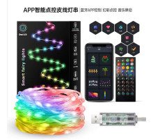 НЕТУ Гирлянда Smart Капля росы (SFK-04) (APP, пульт Bluetooth, USB, 10м) // [602] (100 шт/ящ)