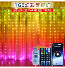 НЕТУ Гирлянда Smart-штора (SFK-05) 3*2 APP Bluetooth (USB) // [403] (50 шт/ящ)