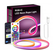 НЕТУ Лента-шланг LED (неон) (SFK-11) (APP, Bluetooth, USB, 5м) // [602] (40 шт/ящ)