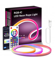 НЕТУ Лента-шланг LED (неон) (SFK-11) (APP, Bluetooth, USB, 5м) // [602] (40 шт/ящ)