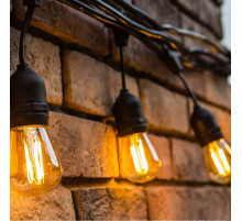 НЕТУ Гирлянда Ретро лампа (SFK-12) (Уличная, 220V 5м/10led) // [602] (20 шт/ящ)