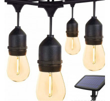 Гирлянда Ретро лампа (SFK-13) с солнечной панелью 5m/10led // [403] (20 шт/ящ)