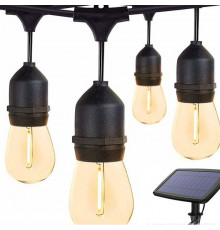 Гирлянда Ретро лампа (SFK-13) с солнечной панелью 5m/10led // [403] (20 шт/ящ)