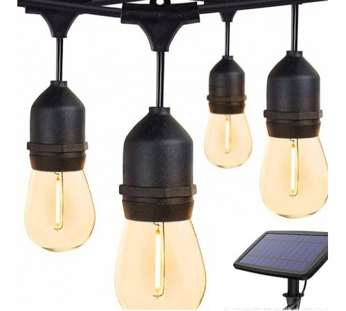 Гирлянда Ретро лампа (SFK-13) с солнечной панелью 5m/10led // [403] (20 шт/ящ)