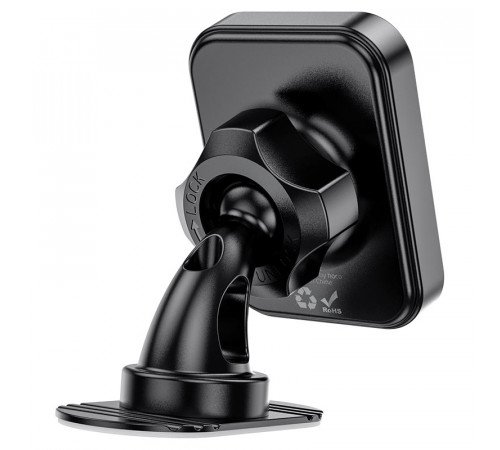 Автотримач для телефона HOCO H33 Cheetah magnetic car holder(center console) Black (6942007614474)