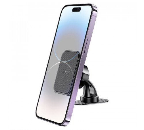 Автотримач для телефона HOCO H33 Cheetah magnetic car holder(center console) Black (6942007614474)